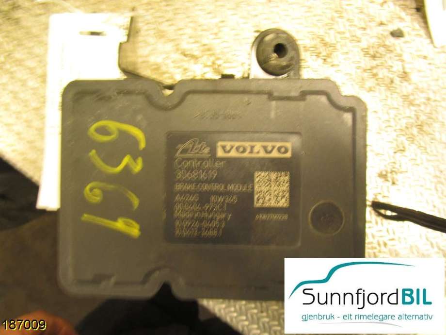 ABS sentral til Volvo V70, 2007-2013 (Type III, Fase 1)  (VOLVO|30681619)