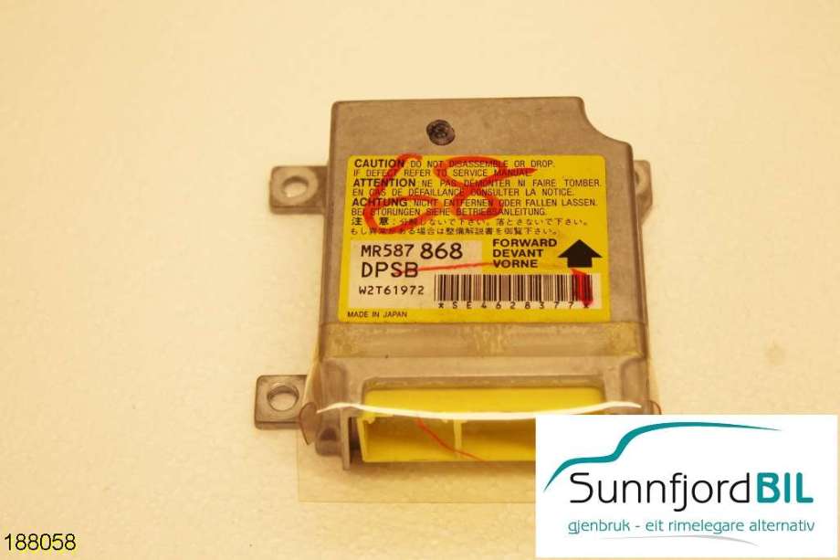 Airbag elektronikk til Mitsubishi Outlander 2003-2006 (Type I) (MITSUBISHI|MR587868|)