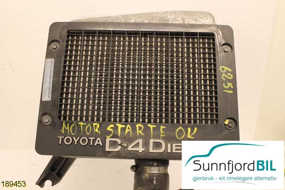 Intercooler til Toyota RAV4, 2000-2006 (Type II)  (TOYOTA|)