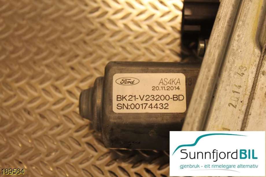 Ruteheis høyre til Ford Transit Custom 2013-2023 (Type I)  (|928061)