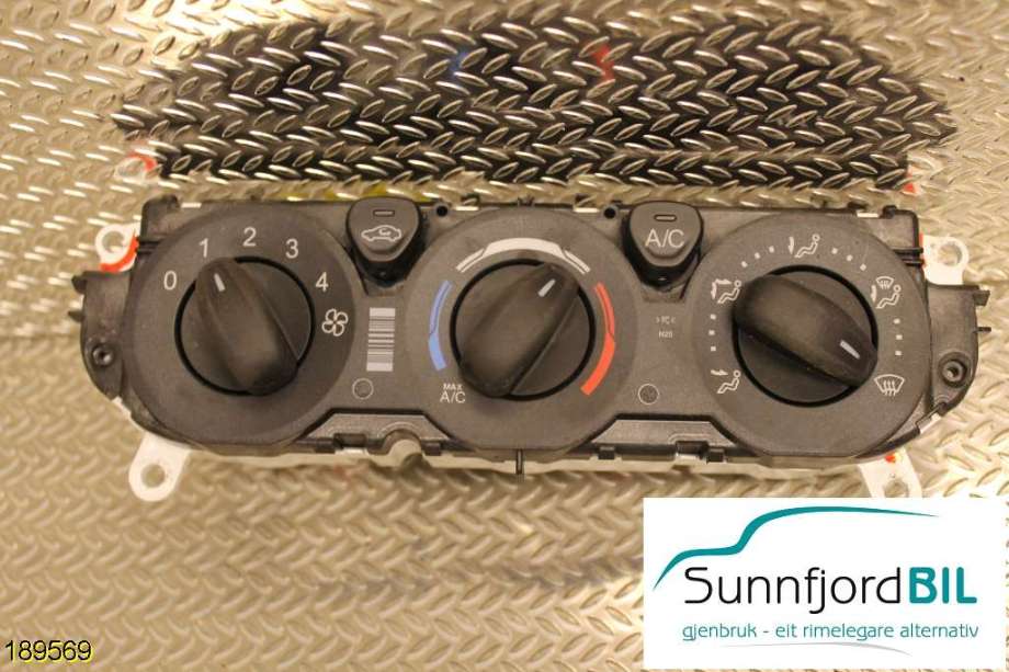 Varmeapparat betjening til Ford Transit Custom, 2013-2023 (Type I)  