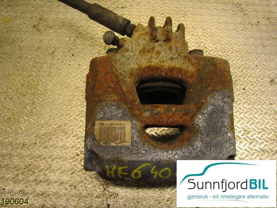 Bremsecaliper høyre foran til Peugeot Partner, 2008-2015 (Type II, Fase 1)  (PEUGEOT|)