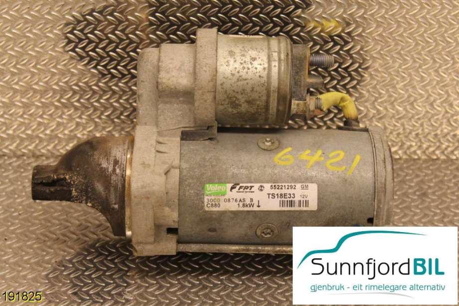 Starter diesel til Opel Combo C, 2002-2011  (OPEL|93191079)