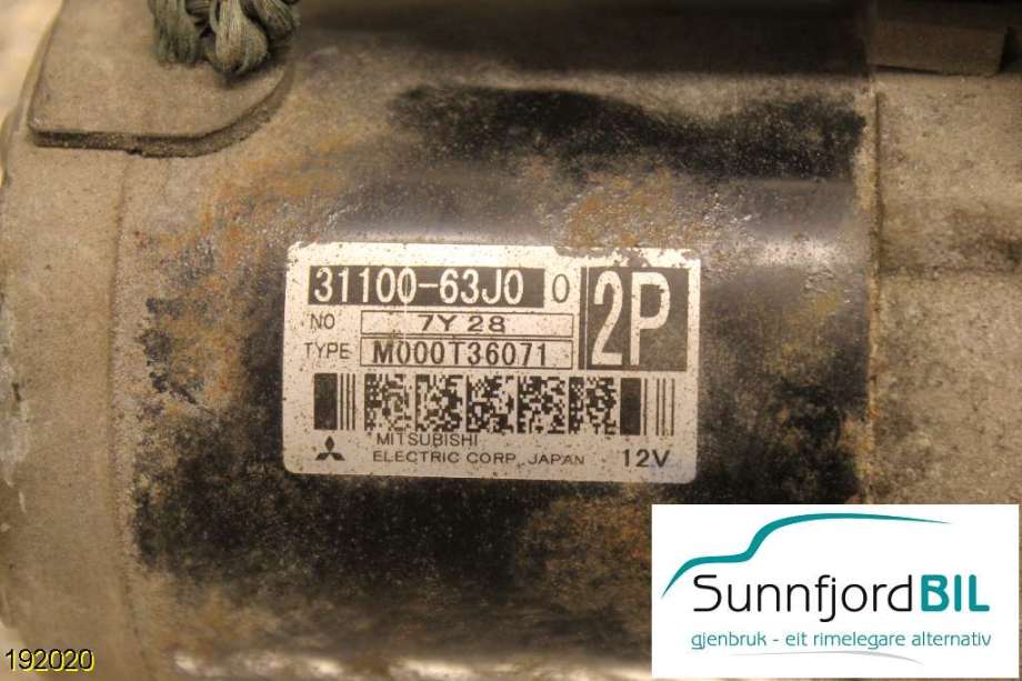 Starter til Suzuki Swift 2005-2010  (SUZUKI||M000T36071|3110063J0)