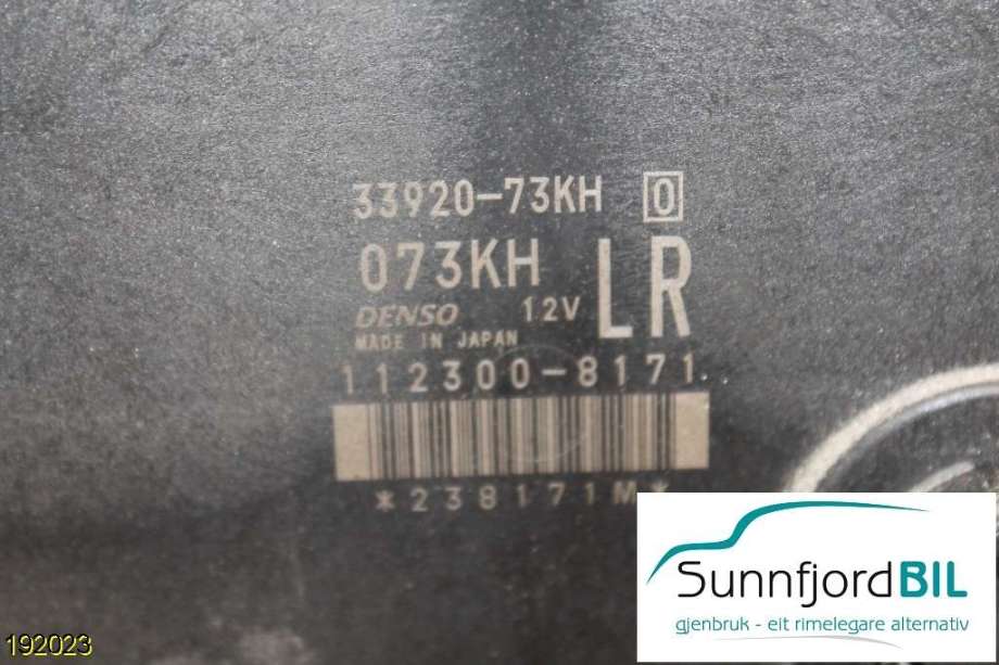 Styreenhet motor til Suzuki Swift 2005-2010  (SUZUKI||1123008171)