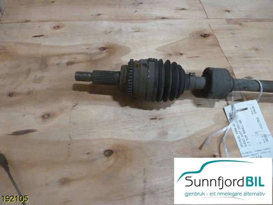 Drivaksel høyre foran til Suzuki Swift 2005-2010  (SUZUKI|)