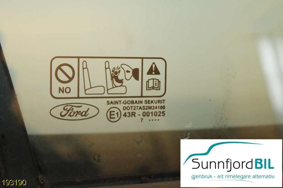 Siderute høyre foran til Ford S-Max, 2006-2010 (Type I, Fase 1)  (FORD|)