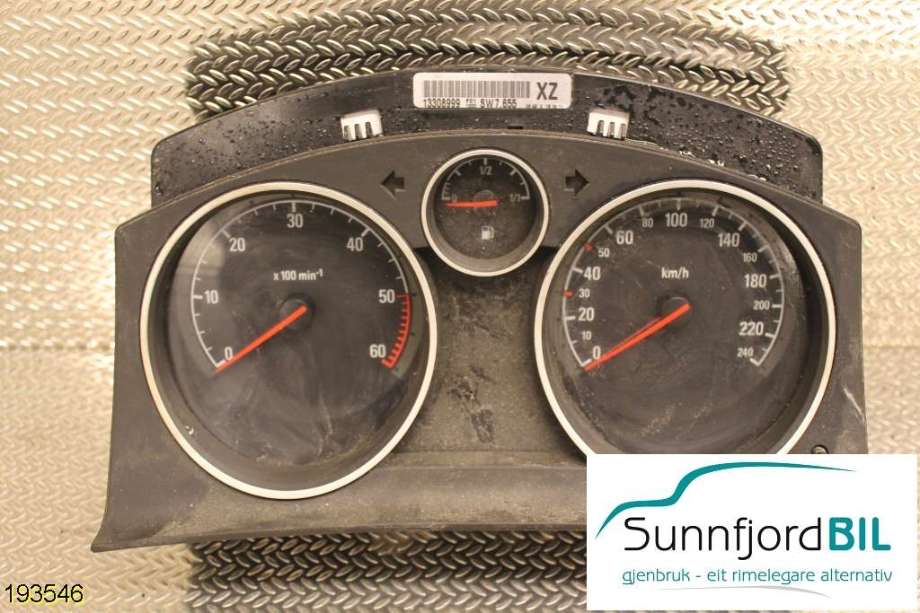 Instrumentpanel til Opel Zafira B, 2005-2011  (OPEL|)