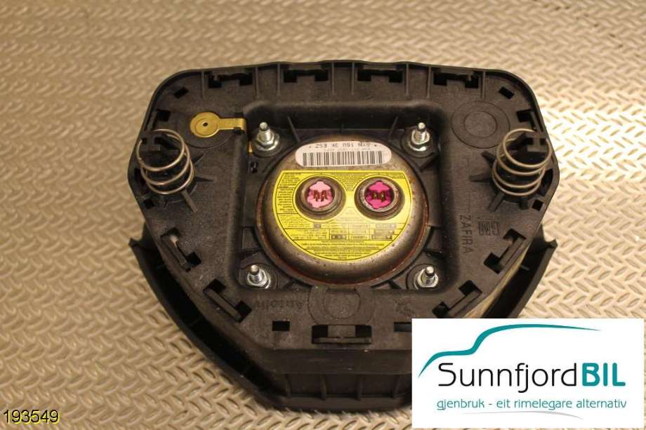Airbag rattpute til Opel Zafira B 2005-2011  (OPEL|13382222|13111348|DATB2230363)