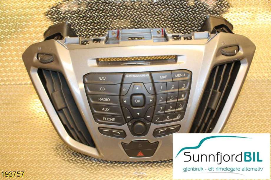 Bilstereo til Ford Transit Custom, 2013-2023 (Type I)  