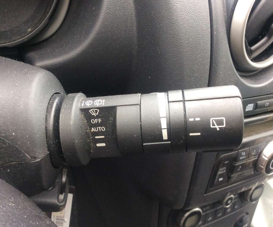 Bryter visker til Nissan Qashqai, 2007-2010 (Type I, Fase 1)  (NISSAN|7X05SD)