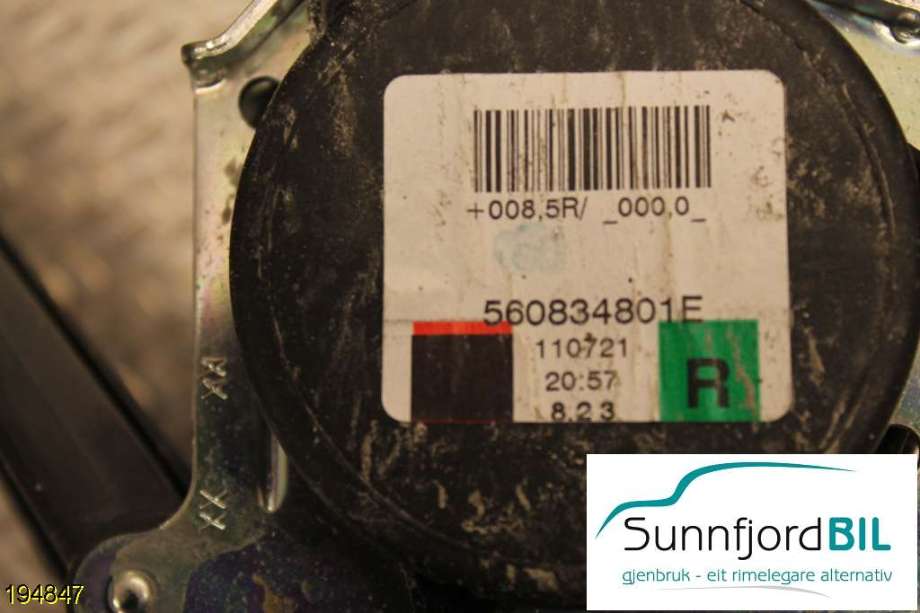 Sikkerhetsbelte foran høyre til Opel Zafira B 2005-2011  (OPEL|)