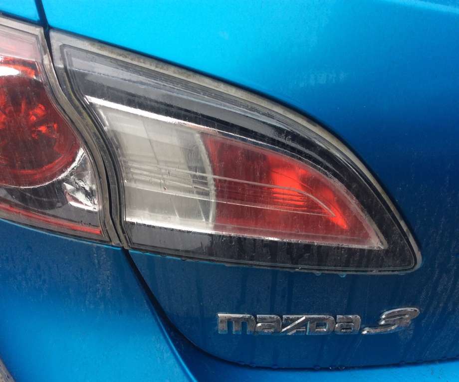Baklykt venstre indre til Mazda 3, 2009-2013 (Type II)  (MAZDA|)