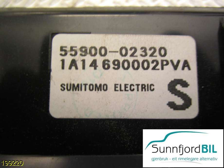 Varmeapparat betjening til Toyota Auris 2010-2012 (Type I, Fase 2)  (TOYOTA|)