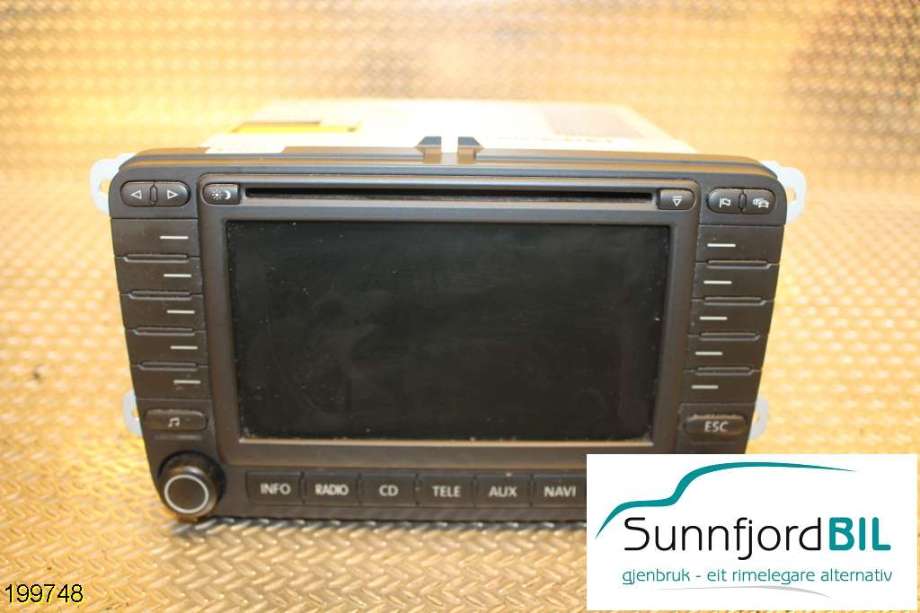 Bilstereo navigasjon til Škoda Octavia, 2005-2008 (Type II, Fase 1) (SKODA|1Z0035194A)