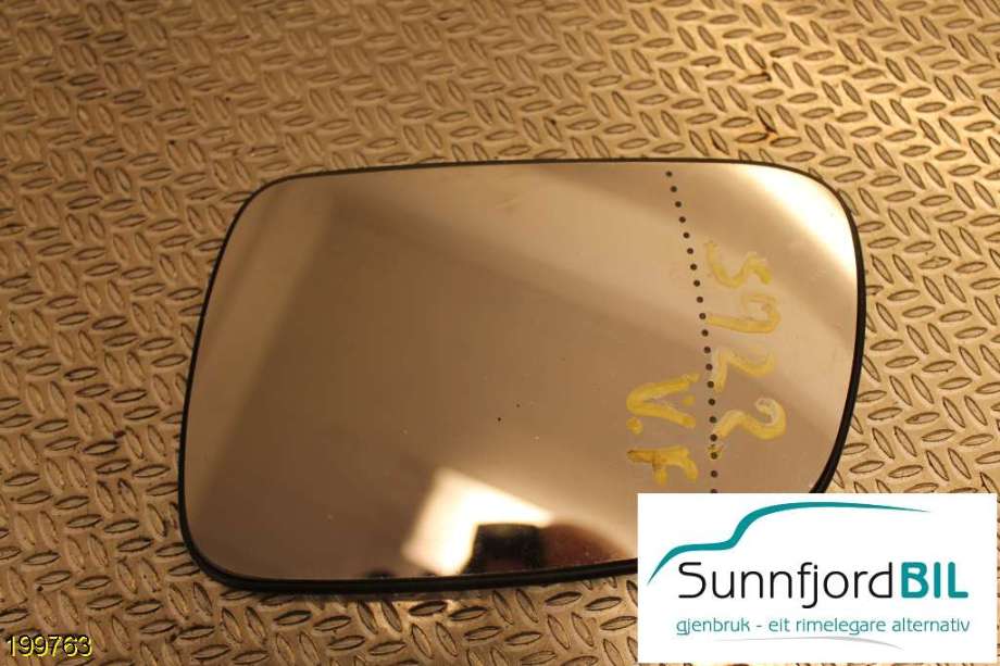 Speilglass venstre til Peugeot 307, 2001-2004 (Fase 1) (PEUGEOT|)