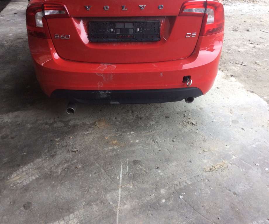 Støtfanger bak til Volvo S60, 2010-2014 (Type II, Fase 1)  (VOLVO|39808125)