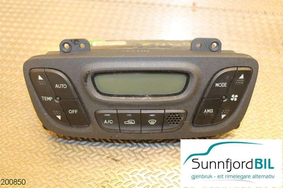 Varmeapparat betjening til Hyundai Santa Fe, 2001-2006 (Type I) (HYUNDAI|9725026)