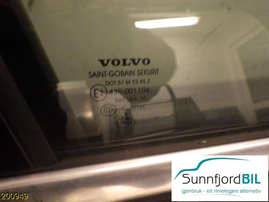 Siderute høyre foran til Volvo V60 2010-2013 (Type I, Fase 1)  (VOLVO|31385413|)
