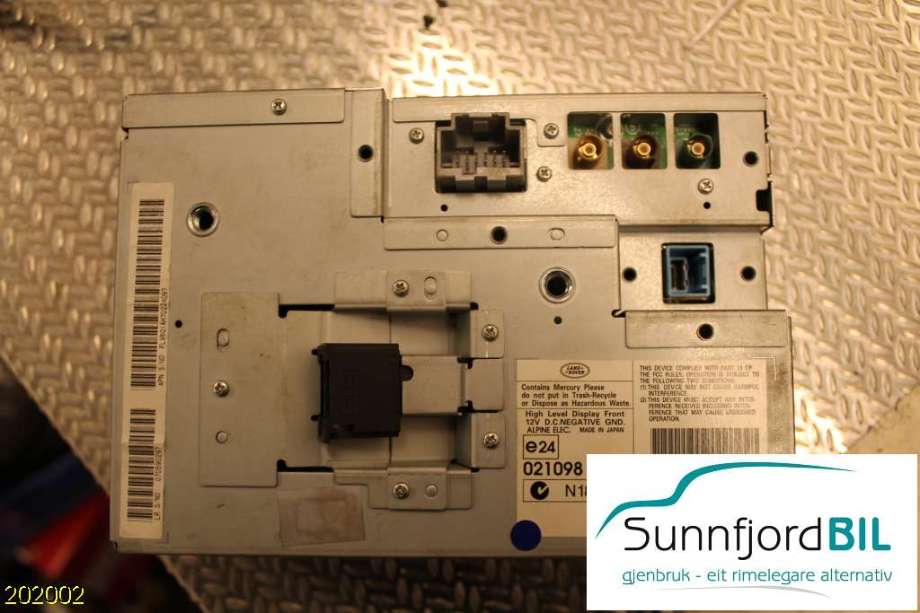 Multimedia display (MCU - Media Controller Unit) til Land Rover Freelander 2007-2014 (Type II) (LAND-ROVER|6H5210E889AC|)