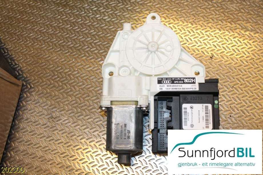 Ruteheis høyre til Audi A3 2003-2008 (Type II, Fase 1) (AUDI|8P0959802H|)