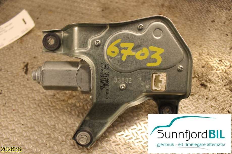 Viskermotor bakrute til Jeep Compass 2007-2009 (Type I, Fase 1) (JEEP|05116146AE|)