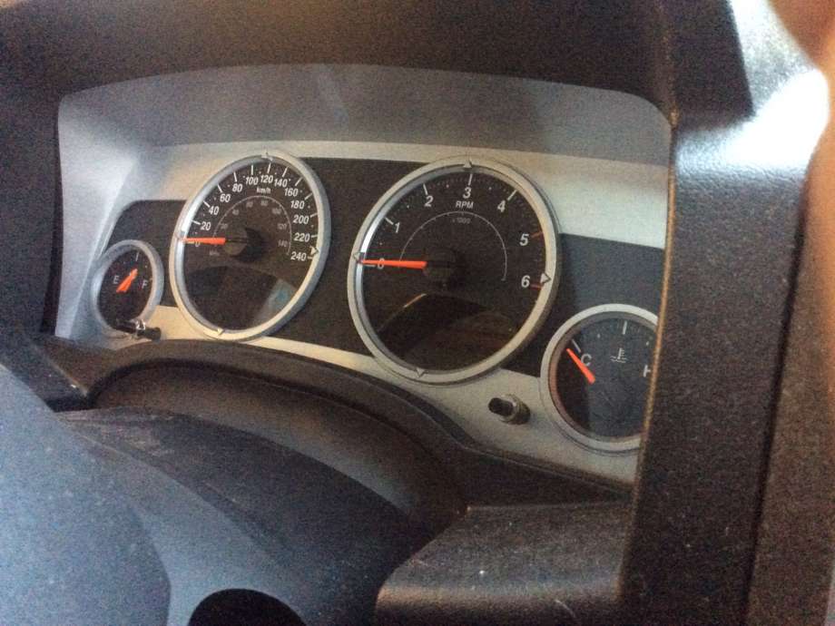 Instrumentpanel til Jeep Compass, 2007-2009 (Type I, Fase 1) (JEEP|05172342AB)