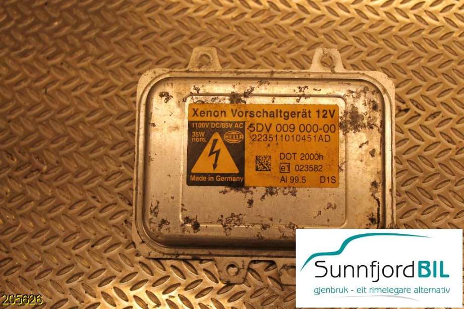 Styreenhet xenon/ballast til BMW 5-Serie, 2003-2010 (E60/E61) (E60/E61) (BMW|5DV009000)