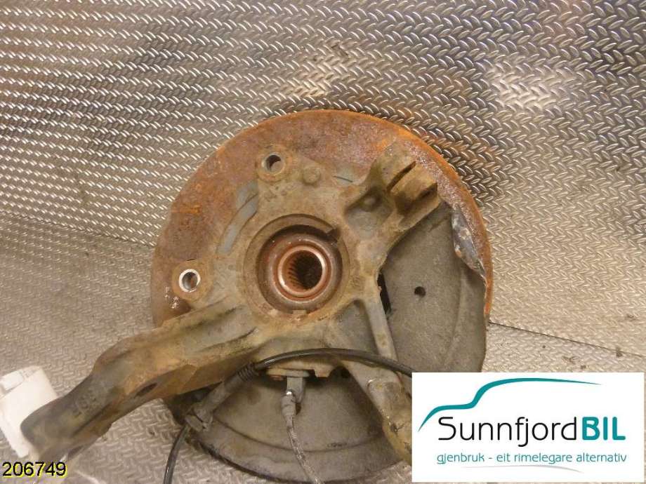 Hjulspindel venstre foran til Renault Clio 2012-2016 (Type IV, Fase 1)  (RENAULT|400156404R|)