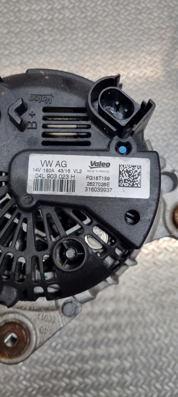 Dynamo til VW Touran 2015-2021 (Type II) (04L903023H|)