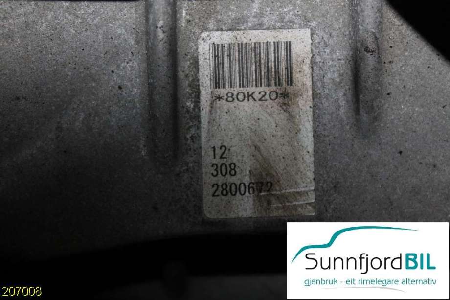 Girkasse manuell til Suzuki Grand Vitara 2005-2015 (Type III) (SUZUKI|2800672|)