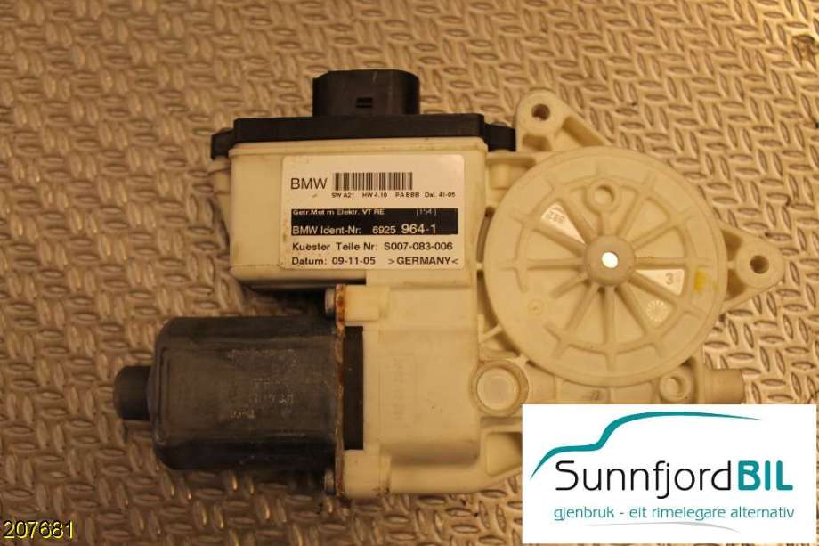 Ruteheis høyre til BMW X3 2003-2006 (Fase 1) (E83) (E83) (BMW|S007083006|)