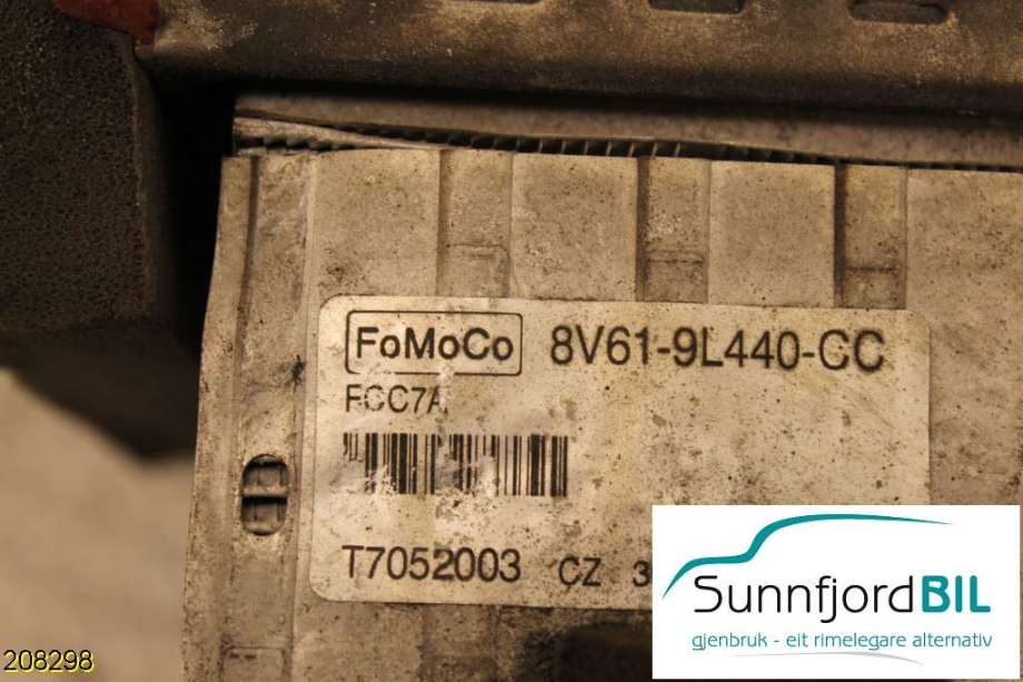 Intercooler til Ford C-Max 2010-2015 (Type II, Fase 1)  (FORD||8V619L440CC)