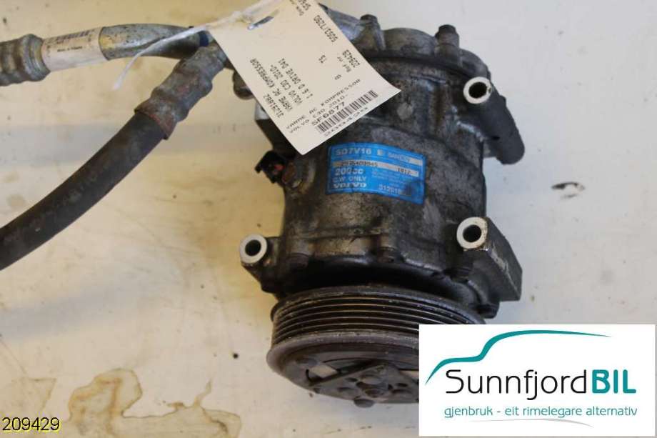 Aircondition kompressor til Volvo C30, 2010-2012 (Fase 2)  (VOLVO|31291882)