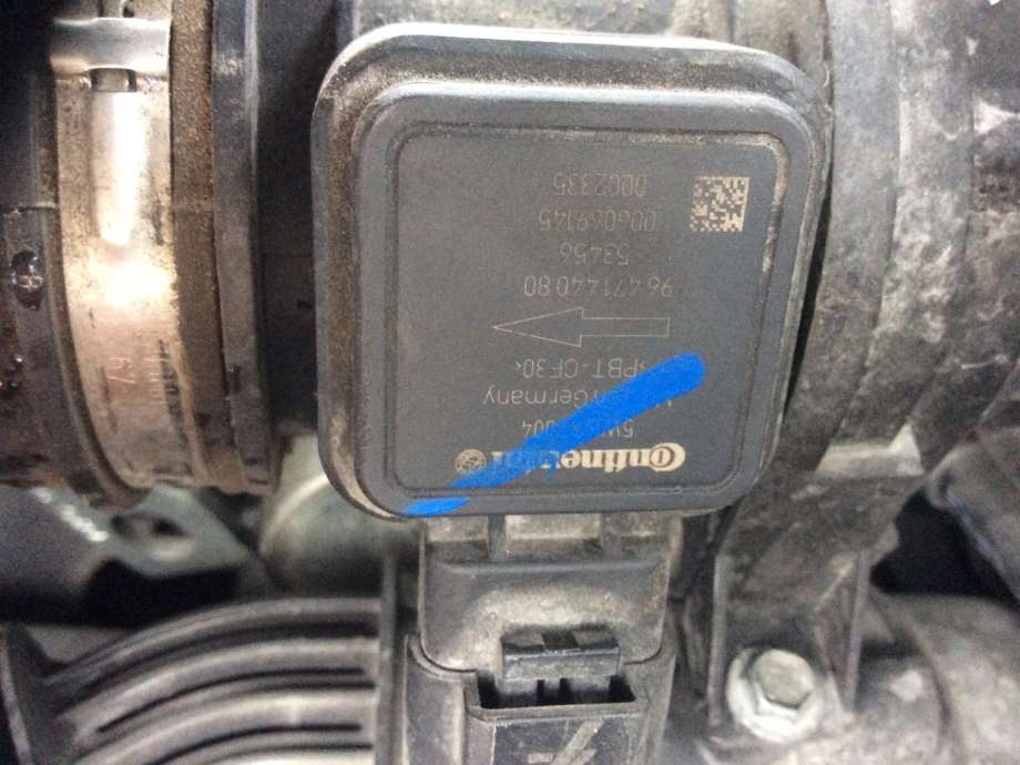 Luftmengde/luftmassemåler til Ford Fiesta, 2008-2012 (Type VI, Fase 1)  (FORD|5WK97004)