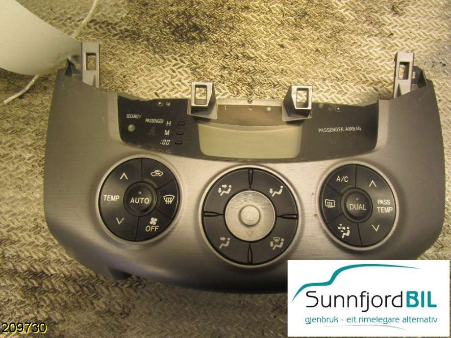 Varmeapparat betjening til Toyota RAV4 2006-2009 (Type III, Fase 1) (TOYOTA|55900-2060|)