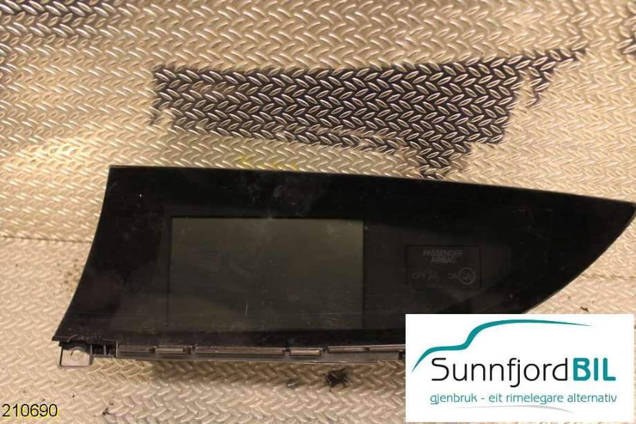 Multimedia display (MCU - Media Controller Unit) til Honda Civic, 2012-2015 (Type IX, Fase 1)  (HONDA|CH51F5AE)