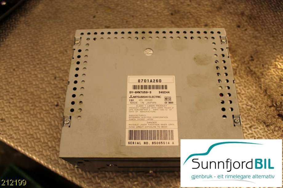 Bilstereo til Peugeot 4007 2007-2012 (PEUGEOT|8701A260|)