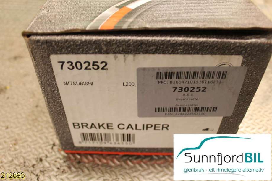 Bremsecaliper høyre foran til Mitsubishi L200 2006-2015 (Type IV)  (MITSUBISHI|730252|)