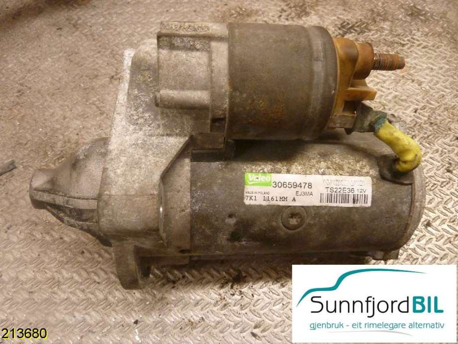 Starter diesel til Volvo V60, 2010-2013 (Type I, Fase 1)  (VOLVO|30659478)