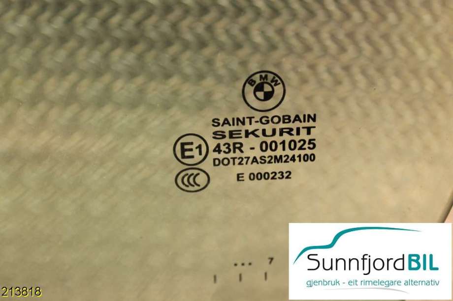 Siderute venstre foran til BMW X3 2007-2010 (Fase 2) (E83) (E83) (BMW|43R001025|)