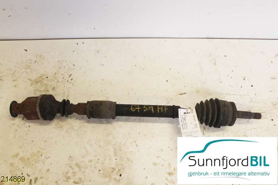 Drivaksel høyre foran til Volvo V40 / S40, 2000-2004 (Type I, Fase 2)  (VOLVO|)