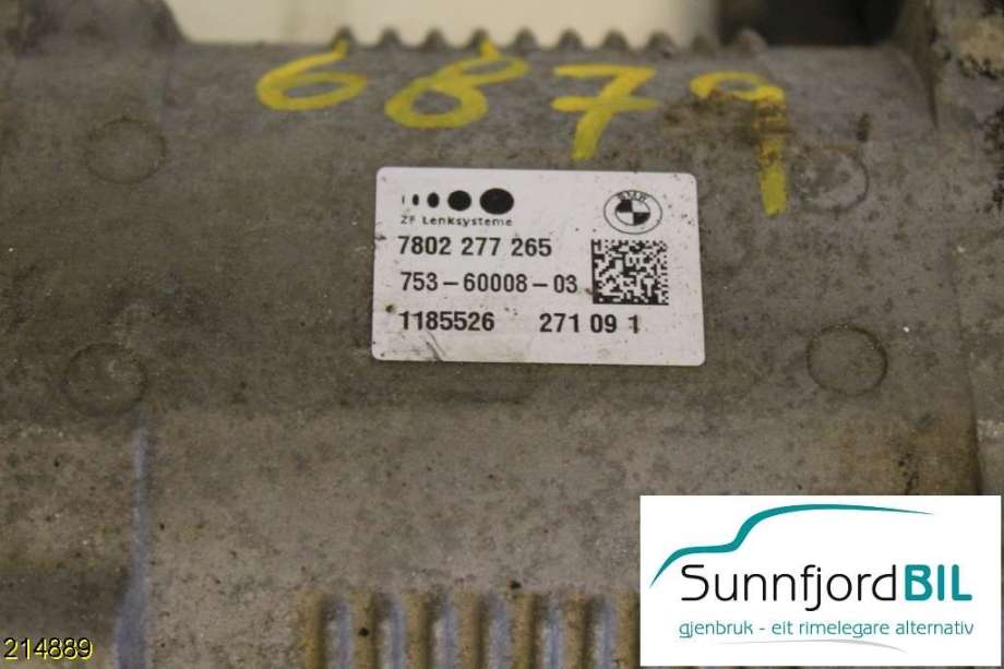 Støtfangerforsterkning foran til BMW X3 2003-2006 (Fase 1) (E83) (E83) (BMW|)