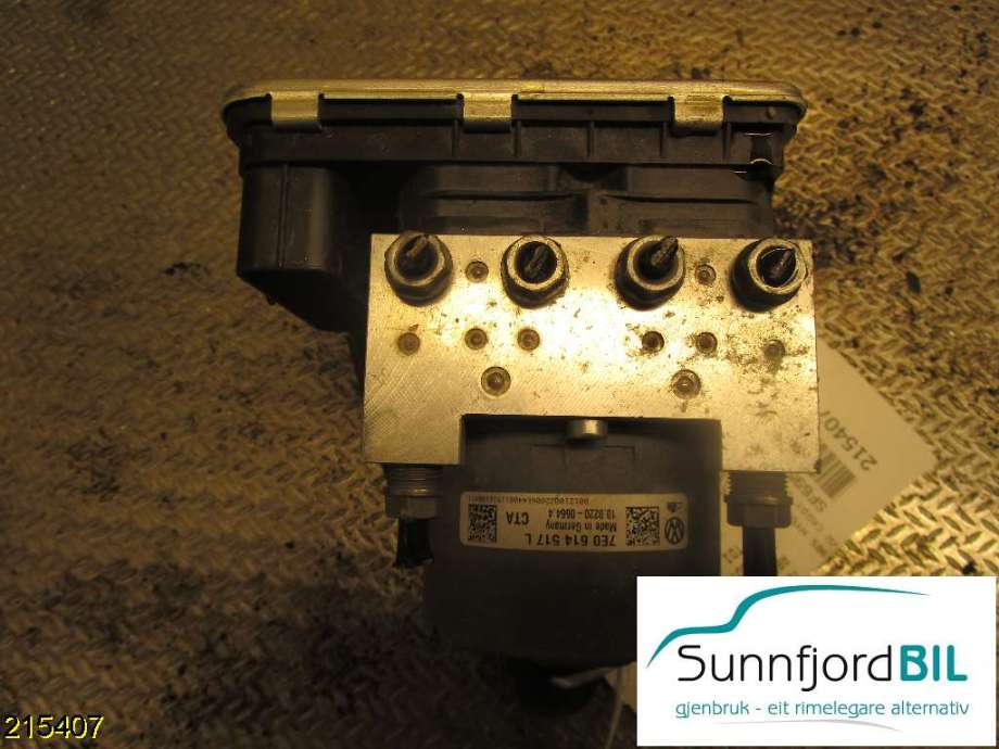 ABS sentral til VW Caddy 2010-2015 (Type III, Fase 2)  (VOLKSWAGEN|7E0907379P|7E0 614 517 L|)