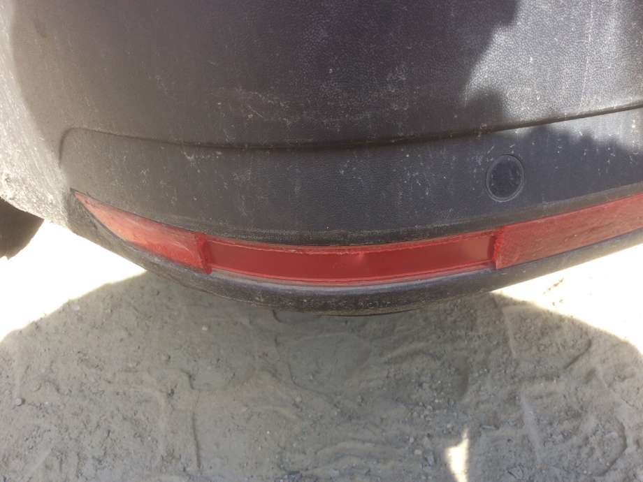 Støtfanger bak til VW Caddy 2010-2015 (Type III, Fase 2) (VOLKSWAGEN|)