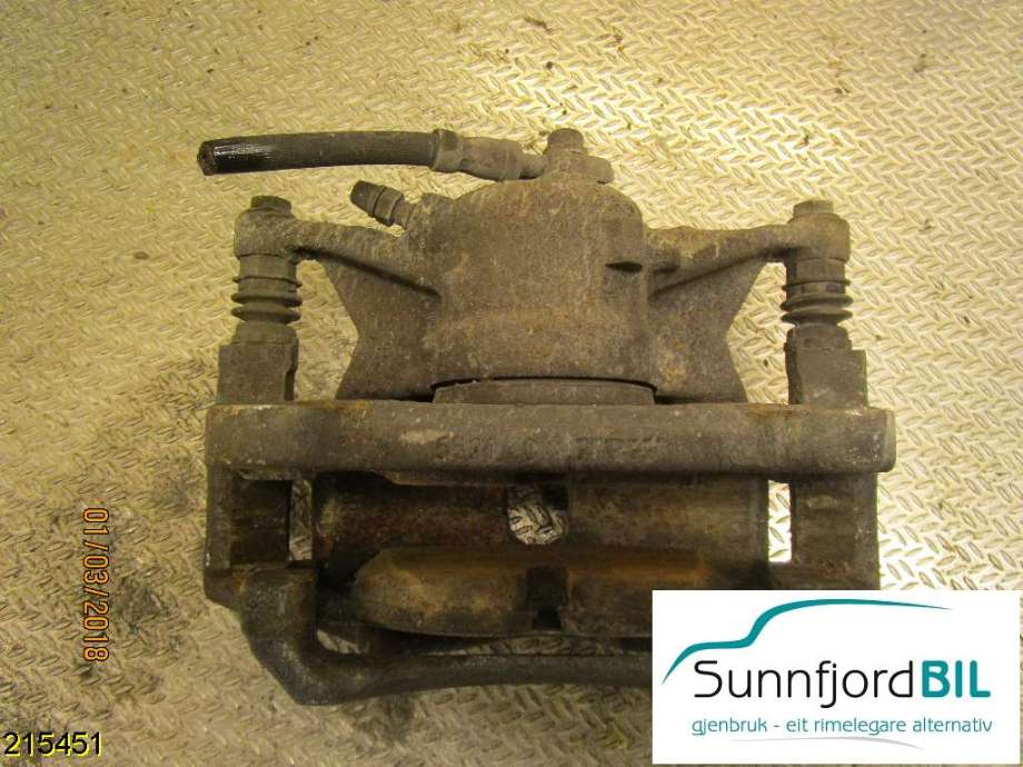 Bremsecaliper venstre foran til VW Caddy 2010-2015 (Type III, Fase 2)  (VOLKSWAGEN|8V0 615 123|)