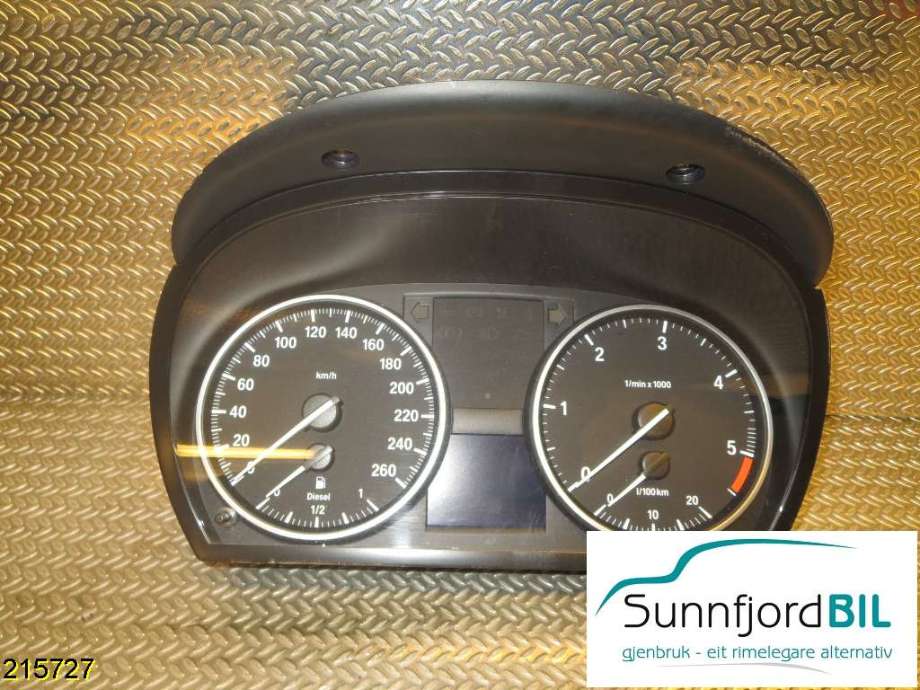 Instrumentpanel til BMW 3-Serie, 2005-2011 (E90/E91/E92/E93) (E90/E91/E92/E93) (BMW|918734401)