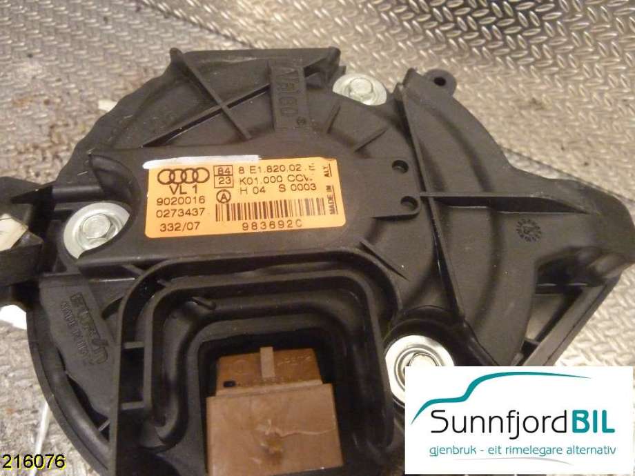 Varmeapparat motor til Audi A4 2004-2008 (Type III) (B7) (B7) (AUDI|8E1 820 021 E|)
