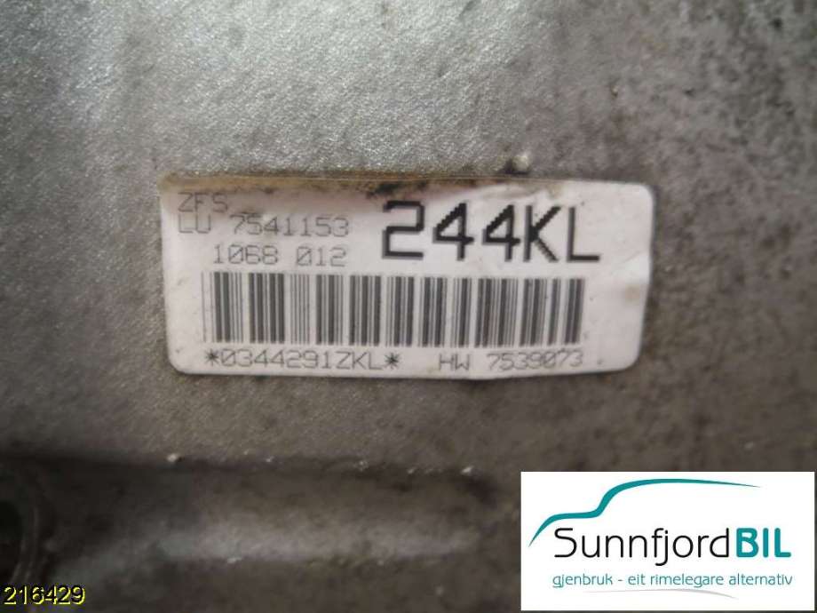 Girkasse automat til BMW 5-Serie 2003-2010 (E60/E61) (E60/E61) (BMW|24 00 7 541 153|KL|GA6HP26Z)