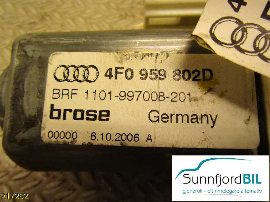 Ruteheis høyre foran til Audi A6 2005-2008 (Type III, Fase 1) (C6) (C6) (AUDI|)
